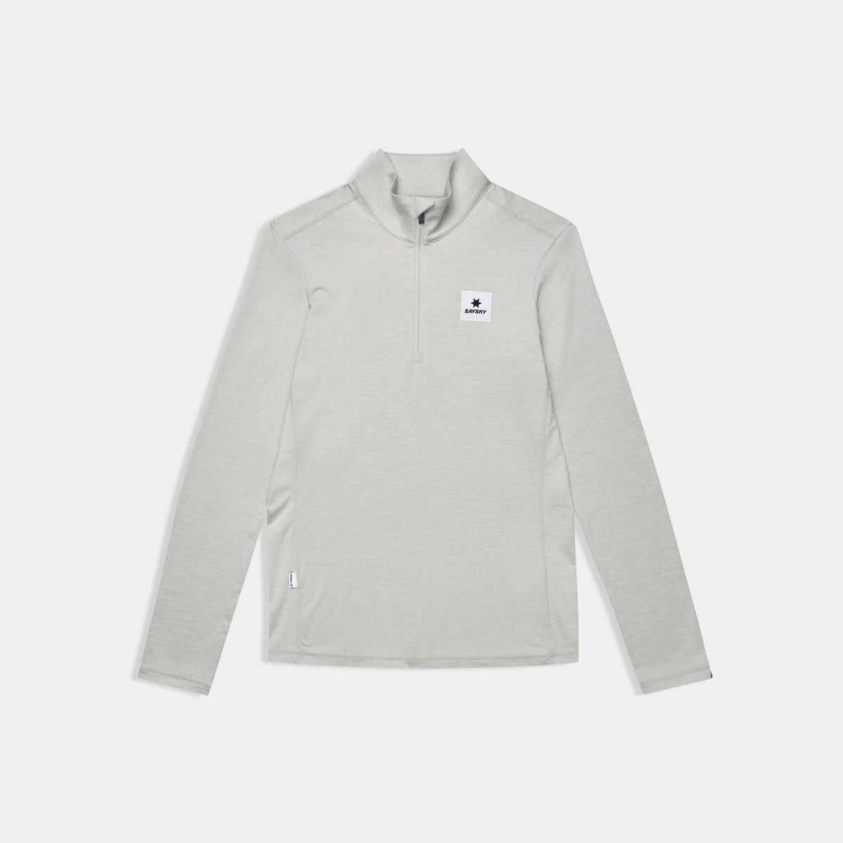 Saysky Pace Half Zip Long Sleeve Gris 6008 SW20002