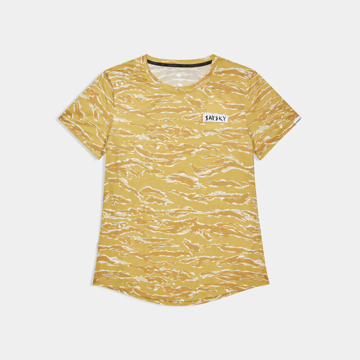 Saysky Tiger Combat T-Shirt Jaune Camo 1064 SW25006