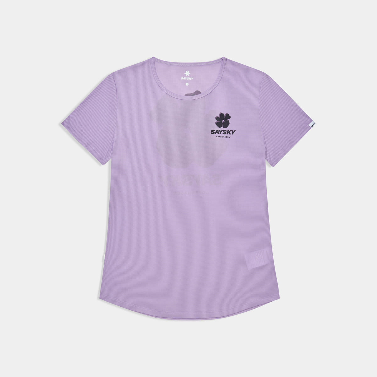 Saysky Flower Flow T-Shirt Violet 716 SW25017