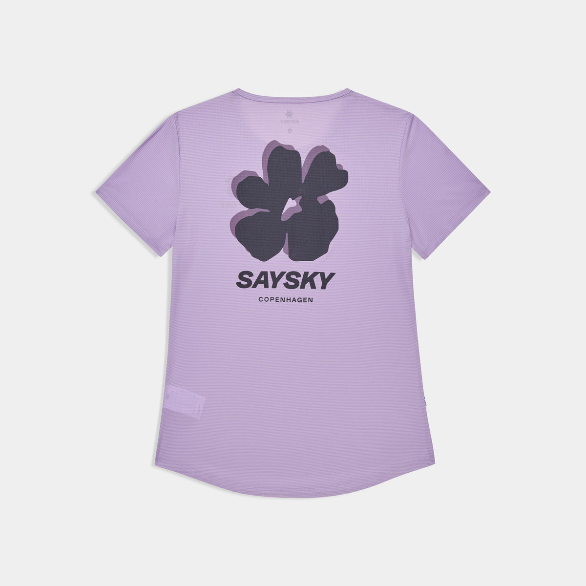 Saysky Flower Flow T-Shirt Violet 716 SW25017