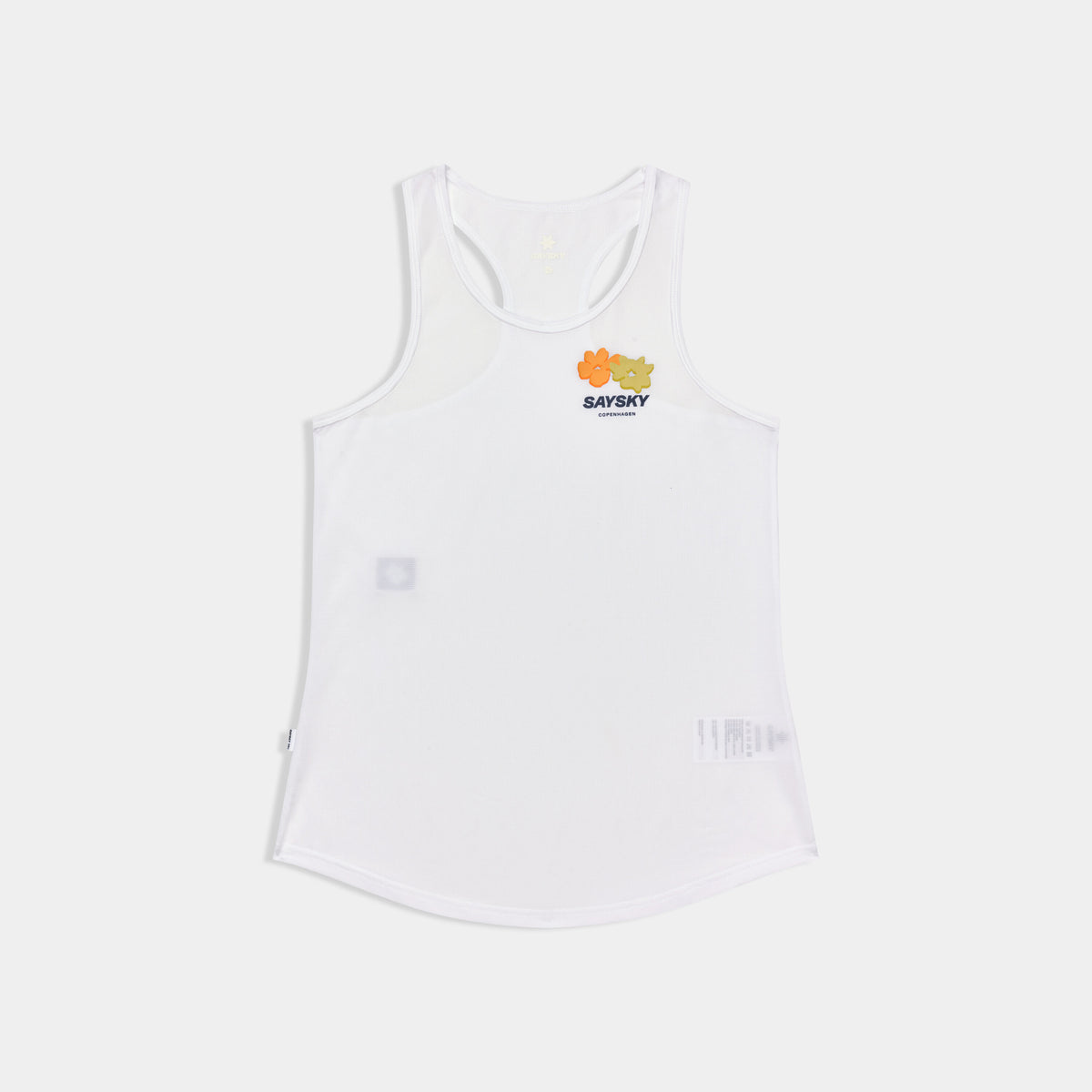 Saysky Flower Combat Singlet Blanc 101 SW30013