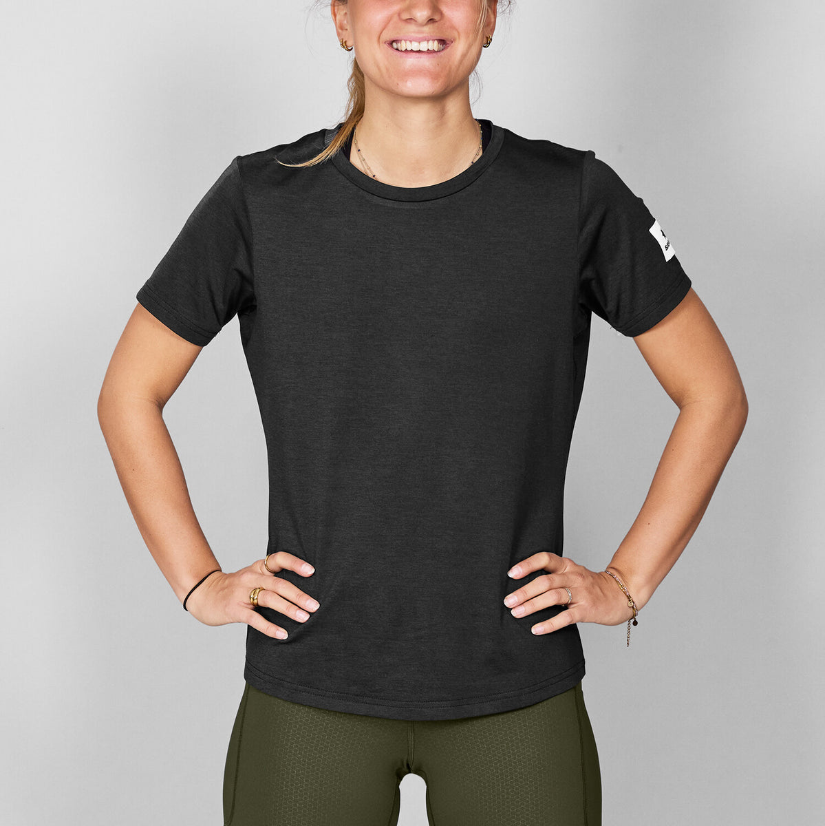 Saysky Pace T-shirt Noir 9001 SW25002