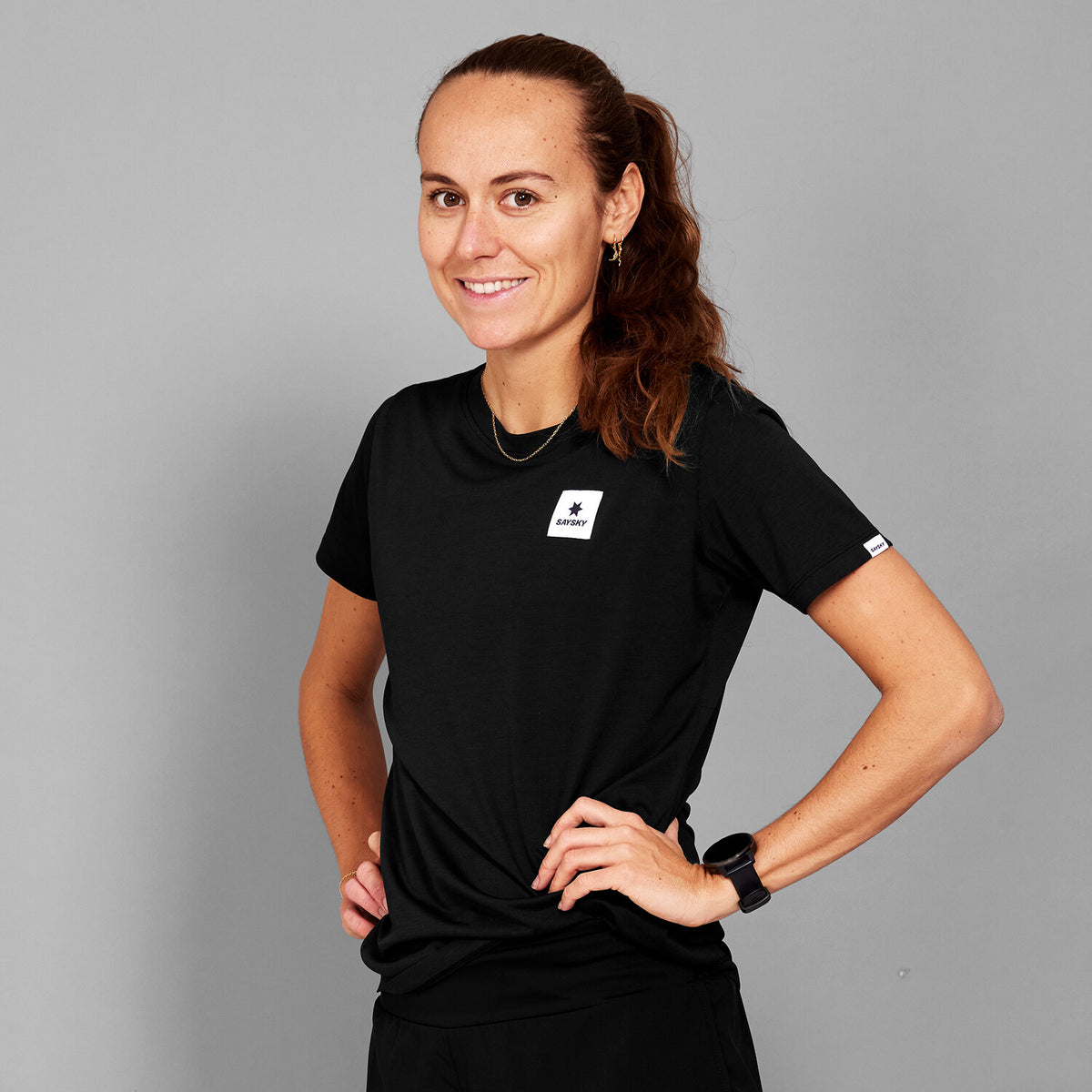 Saysky Clean Combat Pro T-shirt Noir 901 SW25004