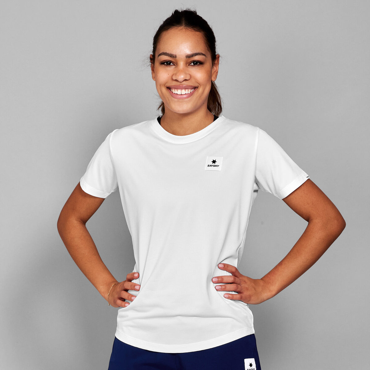 Saysky Clean Combat Pro T-shirt Blanc 101 SW25004