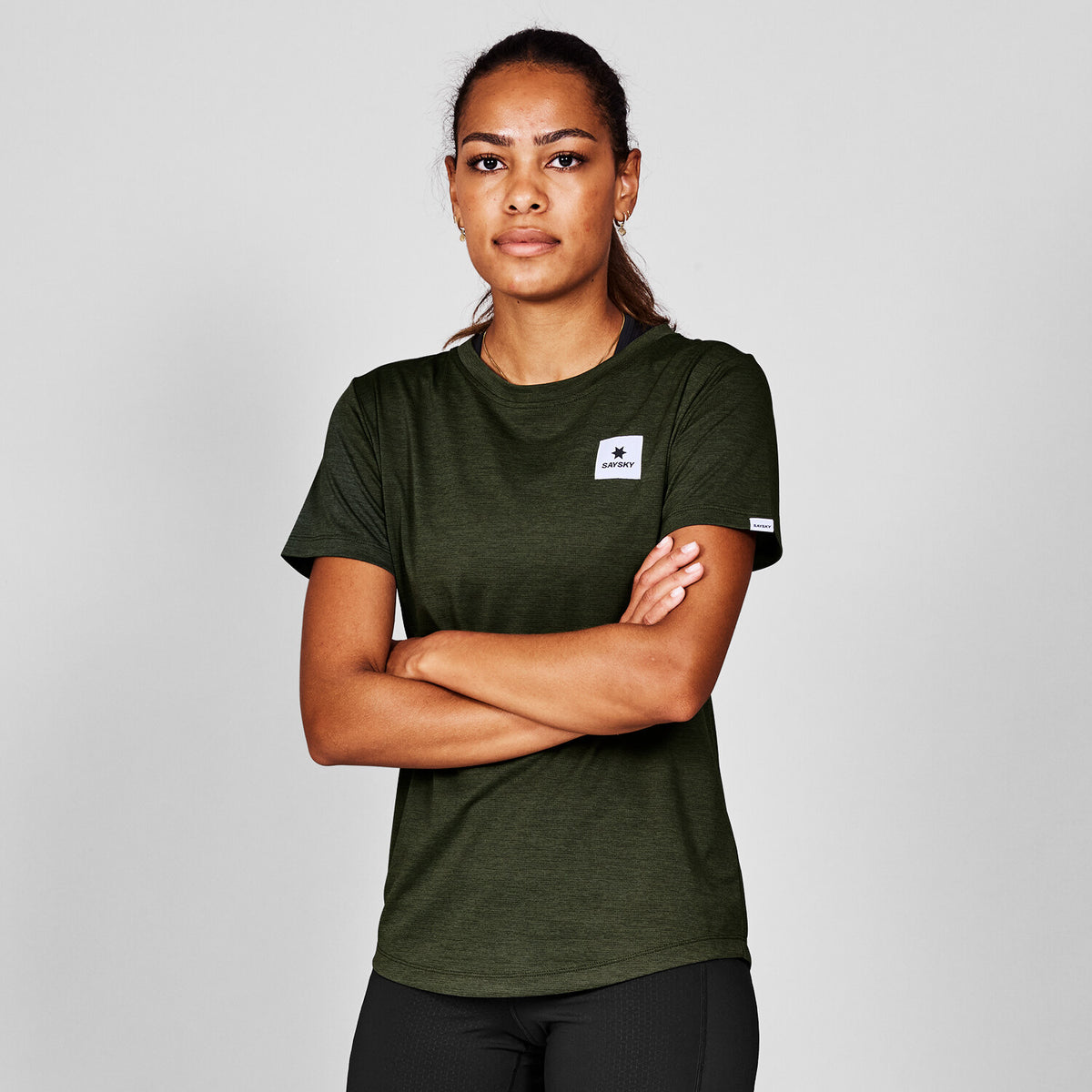 Saysky Clean Combat Pro T-shirt Vert 301 SW25004
