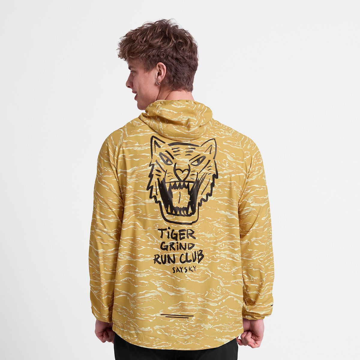 Saysky Tiger Pace Jacket Jaune Camo 1064 SM10006