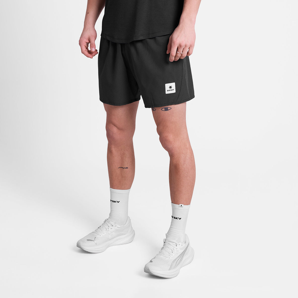 Saysky Zig Zag Pace Shorts 5'' Noir Zig Zag 1062 SM40014