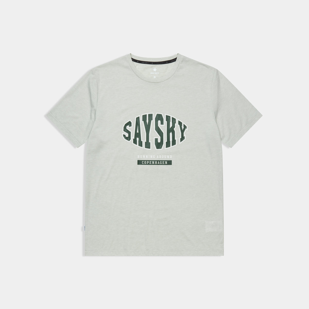 Saysky Statement Motion T-shirt Gris 6008 SM25025
