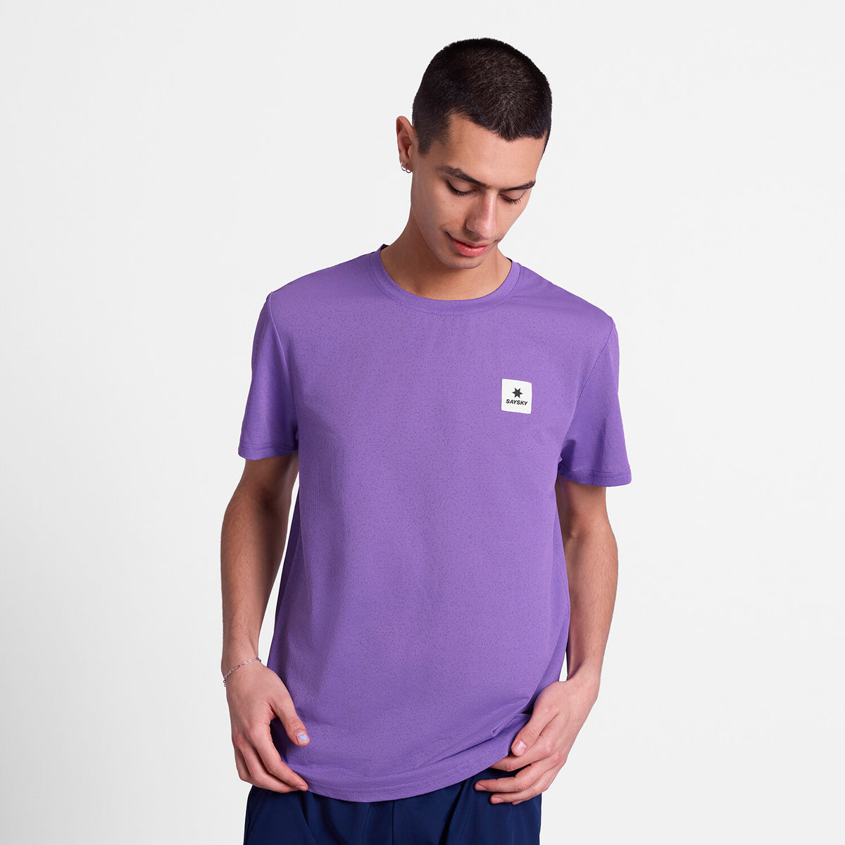 Saysky Universe Combat T-Shirt Violet Universe 1074 SM25028