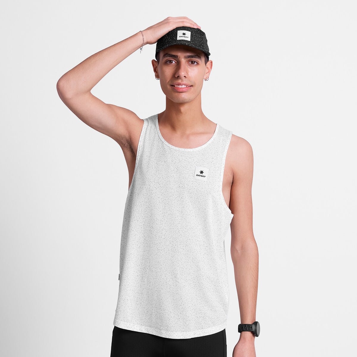 Saysky Universe Combat Singlet Blanc Universe 1073 SM30023
