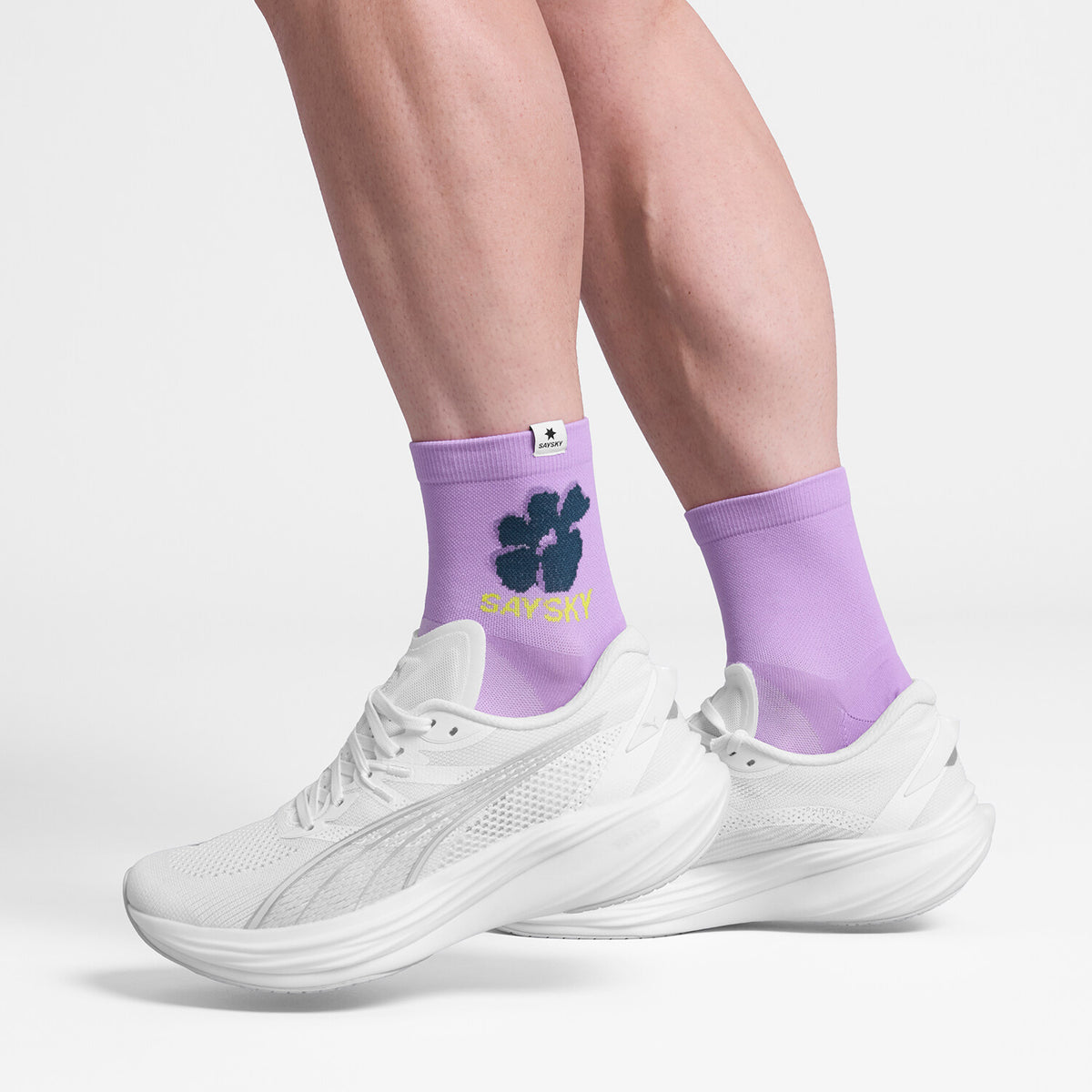 Saysky Combat Quarter Socks Violet 716 SA80008