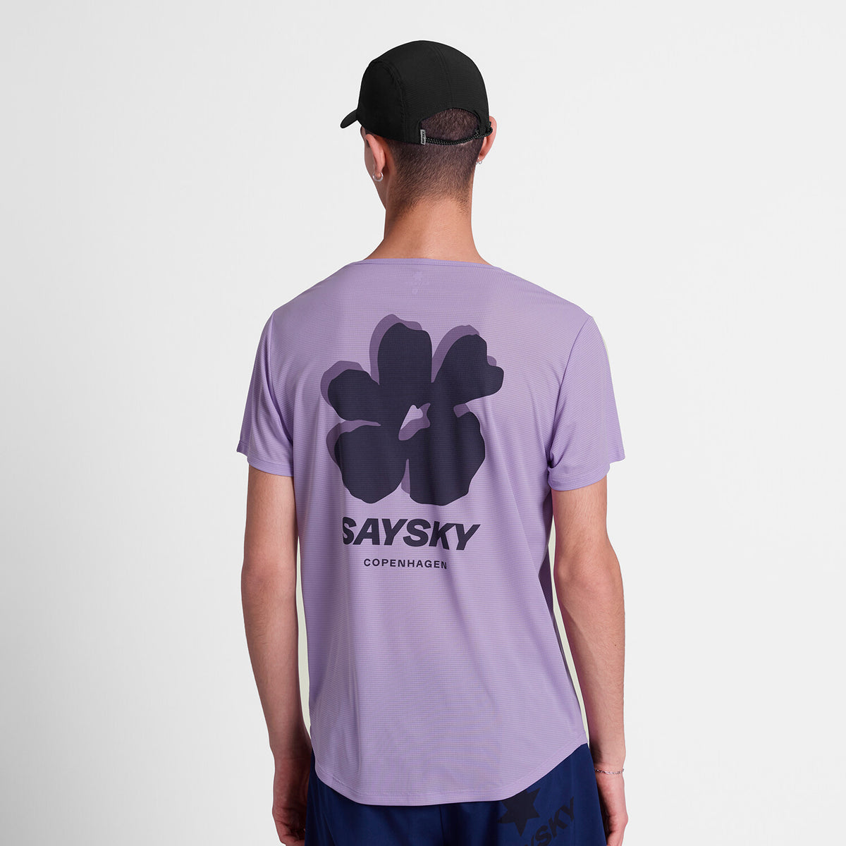 Saysky Flower Flow T-shirt Violet 716 SM25019