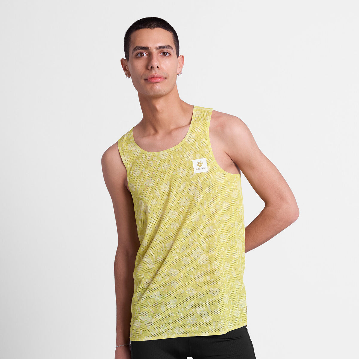 Saysky Flower Flow Air Singlet Jaune Flower 1067 SM30012