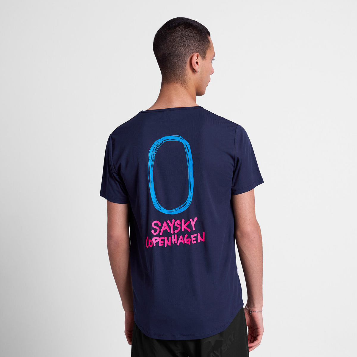 Saysky Statement Flow T-shirt Bleu 201 SM25027