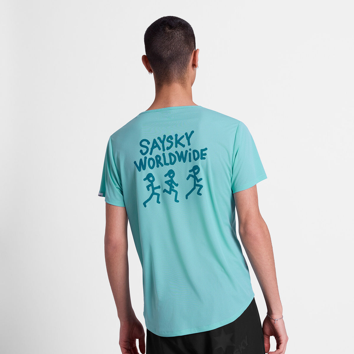 Saysky Statement Flow T-shirt Bleu 228 SM25027