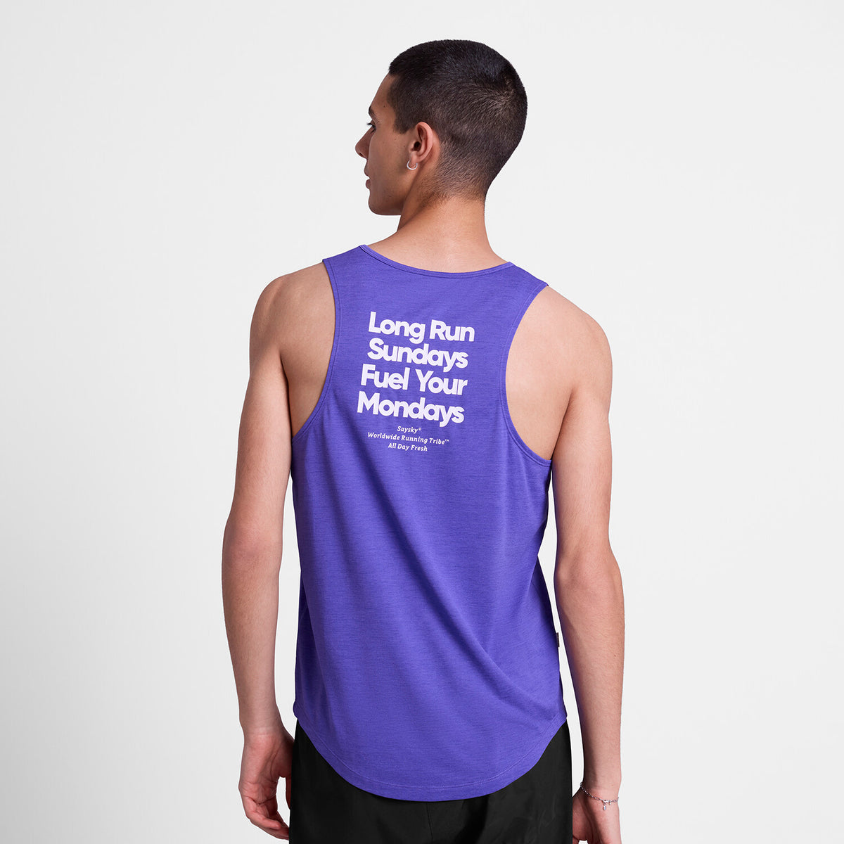 Saysky Statement Combat Pro Singlet Violet 7012 SM30020