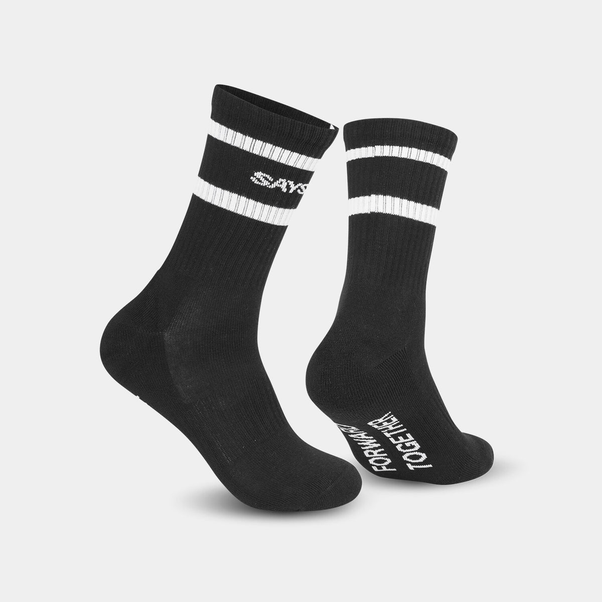 Saysky Everyday Crew Socks Noir 901 SA80018