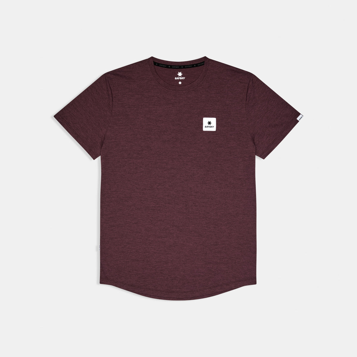 Saysky Clean Combat Pro T-shirt Bourgogne Rouge 5011 SM25004