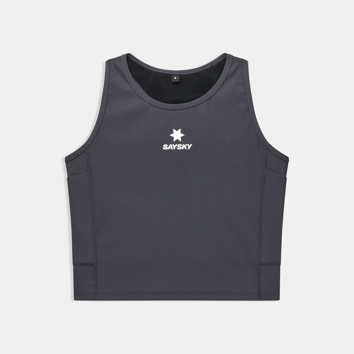 Saysky Combat Rib Crop Top Gris 611 SW30005