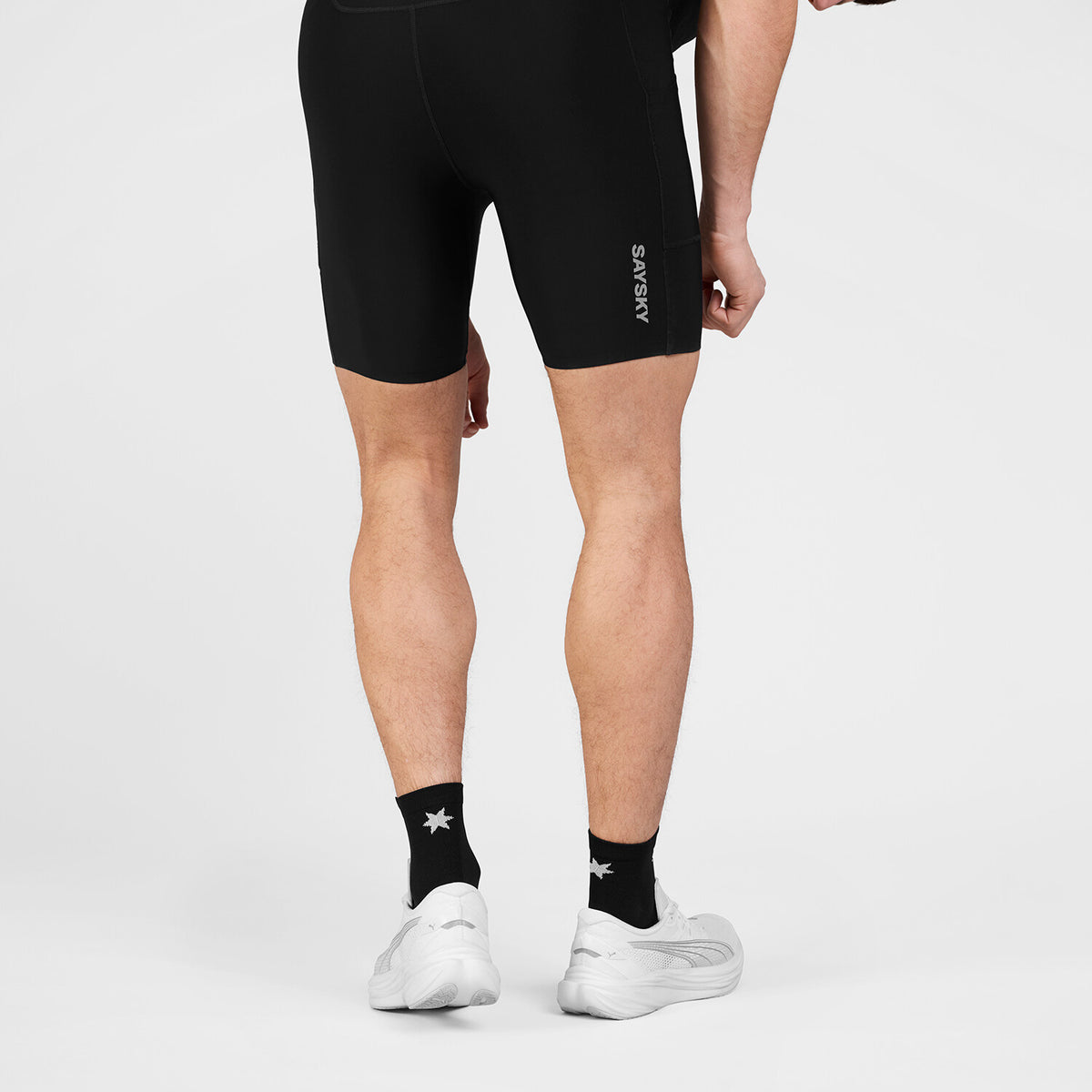 Saysky Combat Quarter Socks Noir 901 SA80007