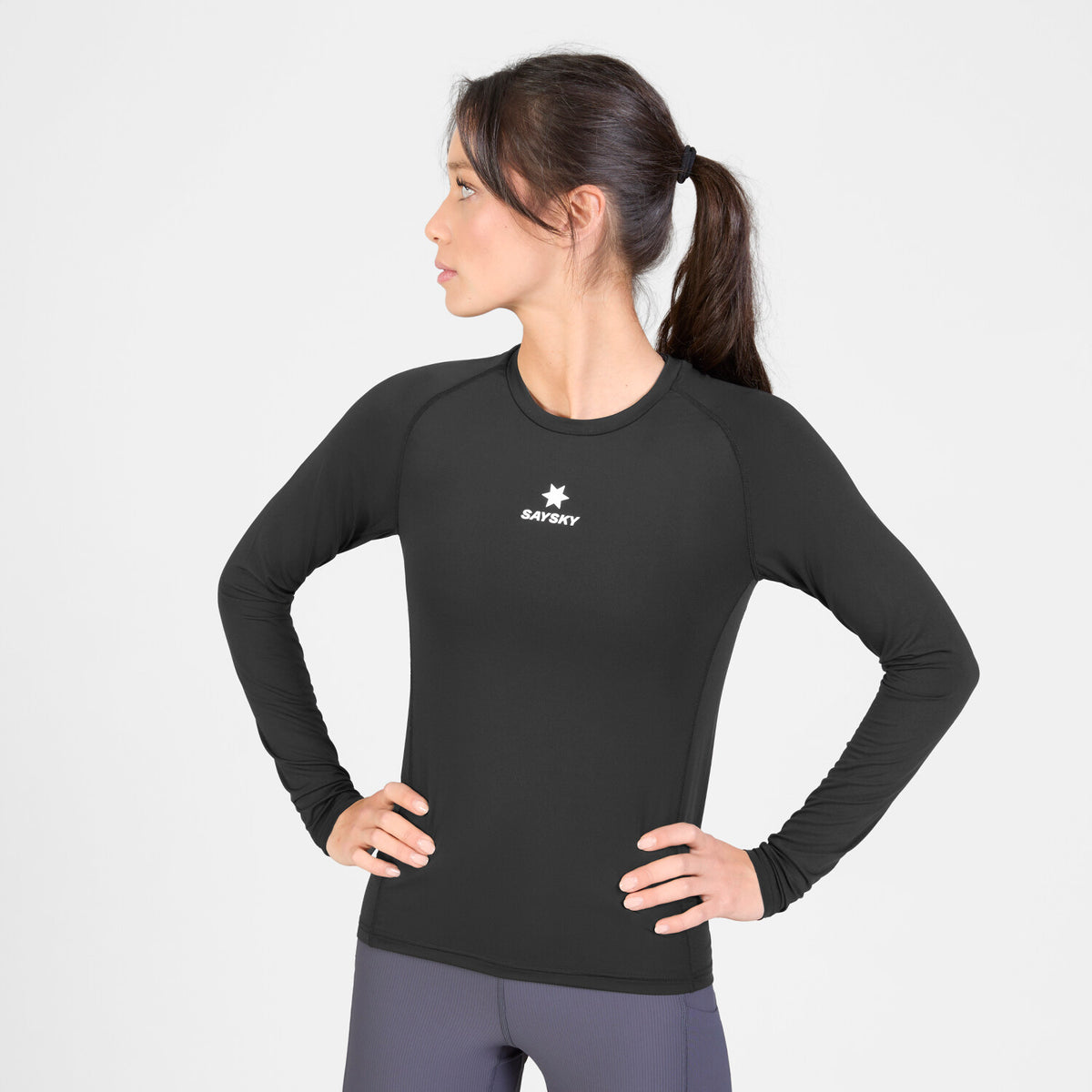 Saysky Combat Tech Long Sleeve Noir 901 SW20008