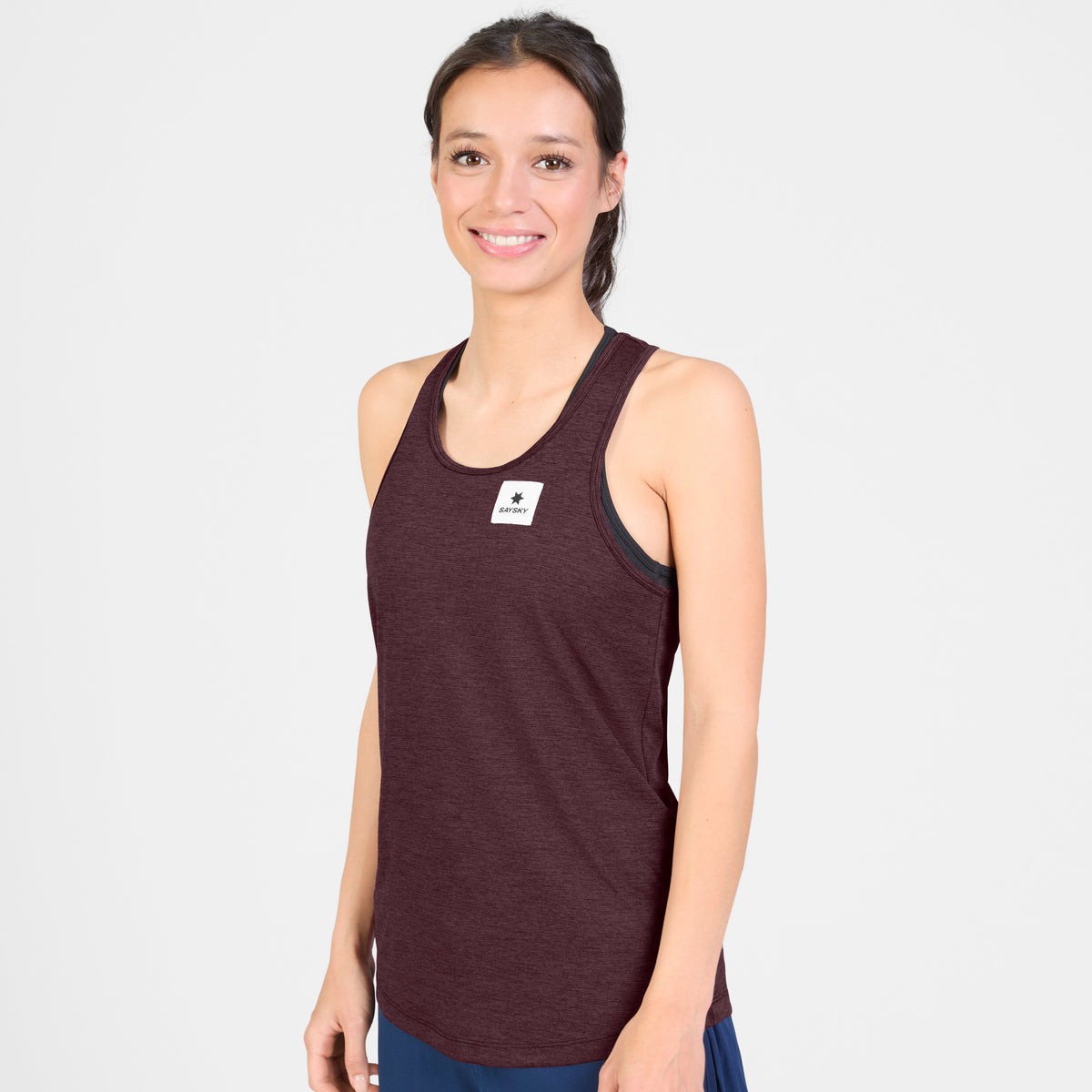 Saysky Clean Combat Pro Singlet Bourgogne Rouge 5011 SW30003