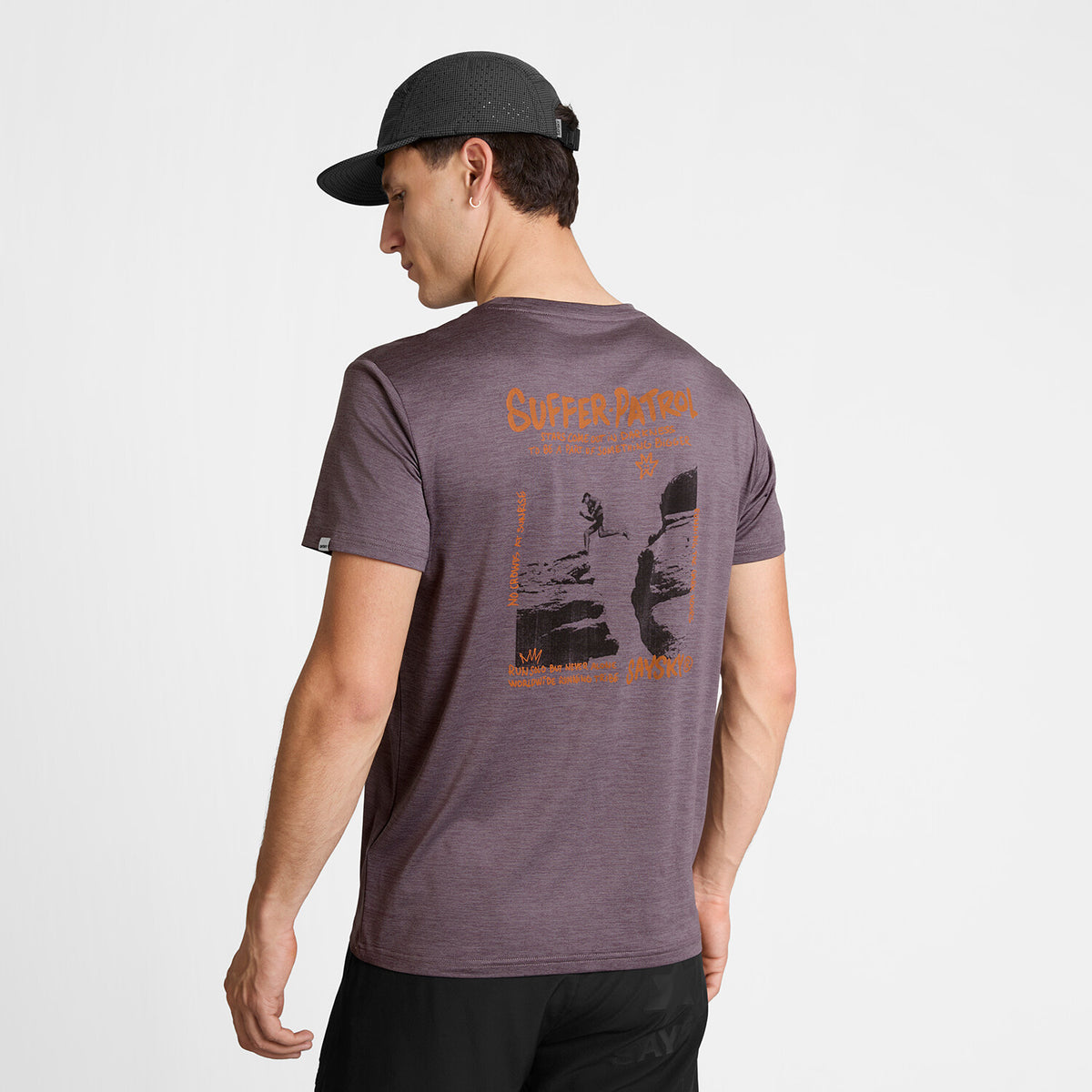 Saysky Statement Pace T-shirt Violet 7014 SM25038
