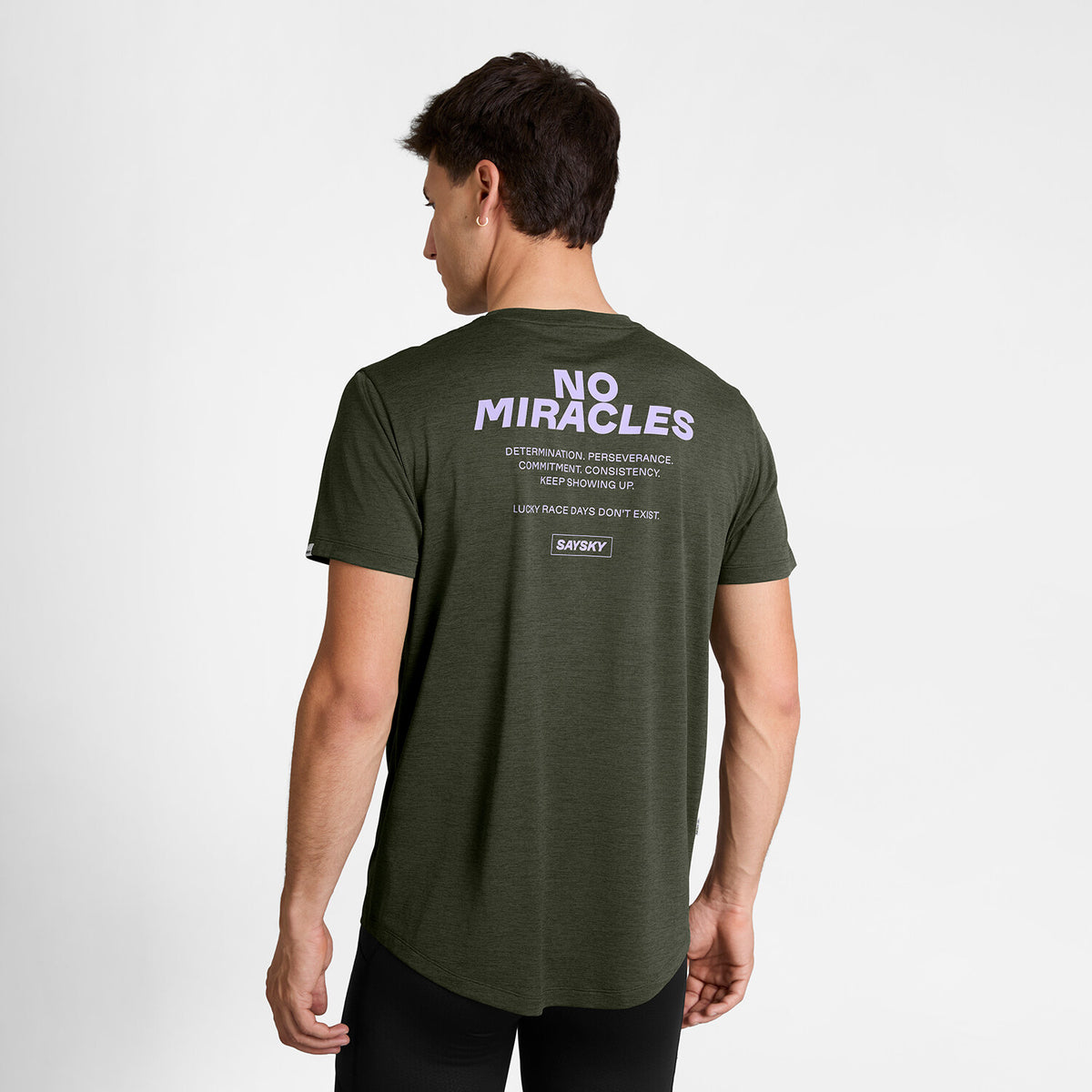 Saysky Statement Combat Pro T-Shirt Vert 301 SM25039