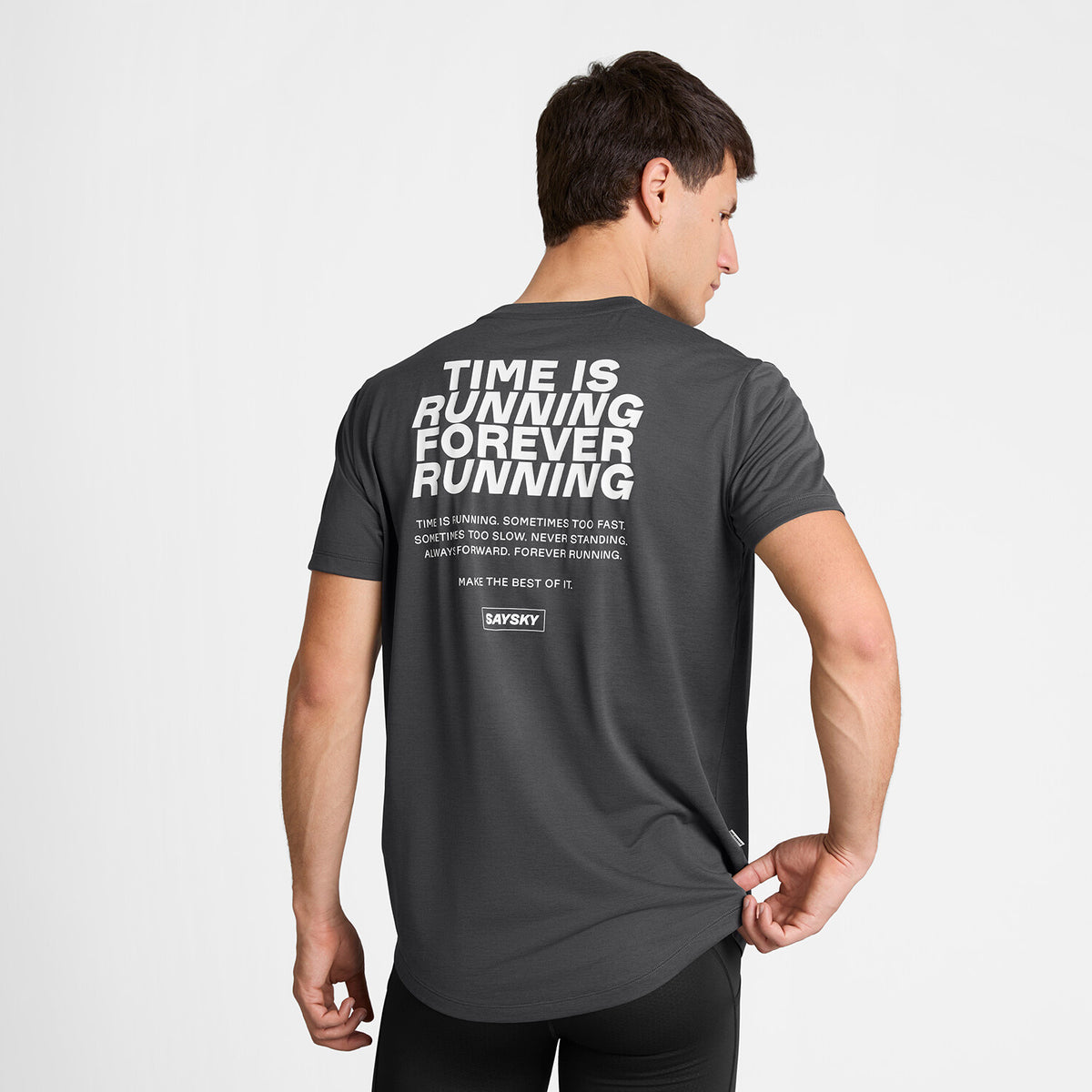 Saysky Statement Combat Pro T-Shirt Gris 6009 SM25039
