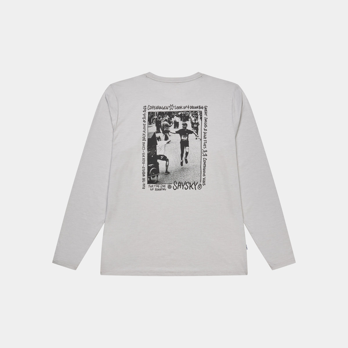 Saysky Statement Pace Long Sleeve Gris 6008 SM20012