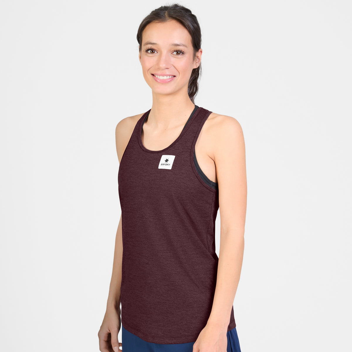 Saysky Clean Combat Pro Singlet Bourgogne Rouge 5011 SW30003