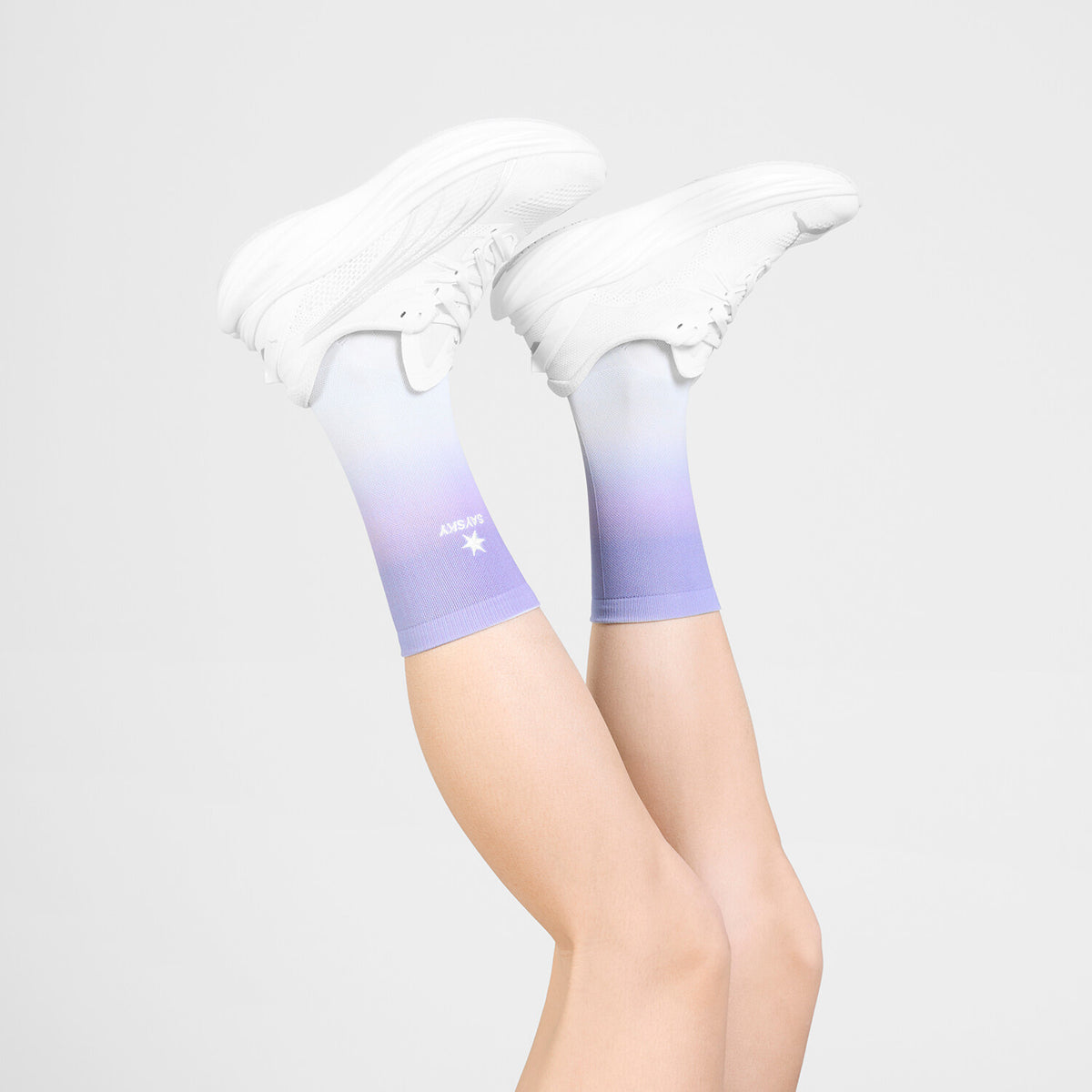 Saysky Combat High Socks Violet 720 SA80024