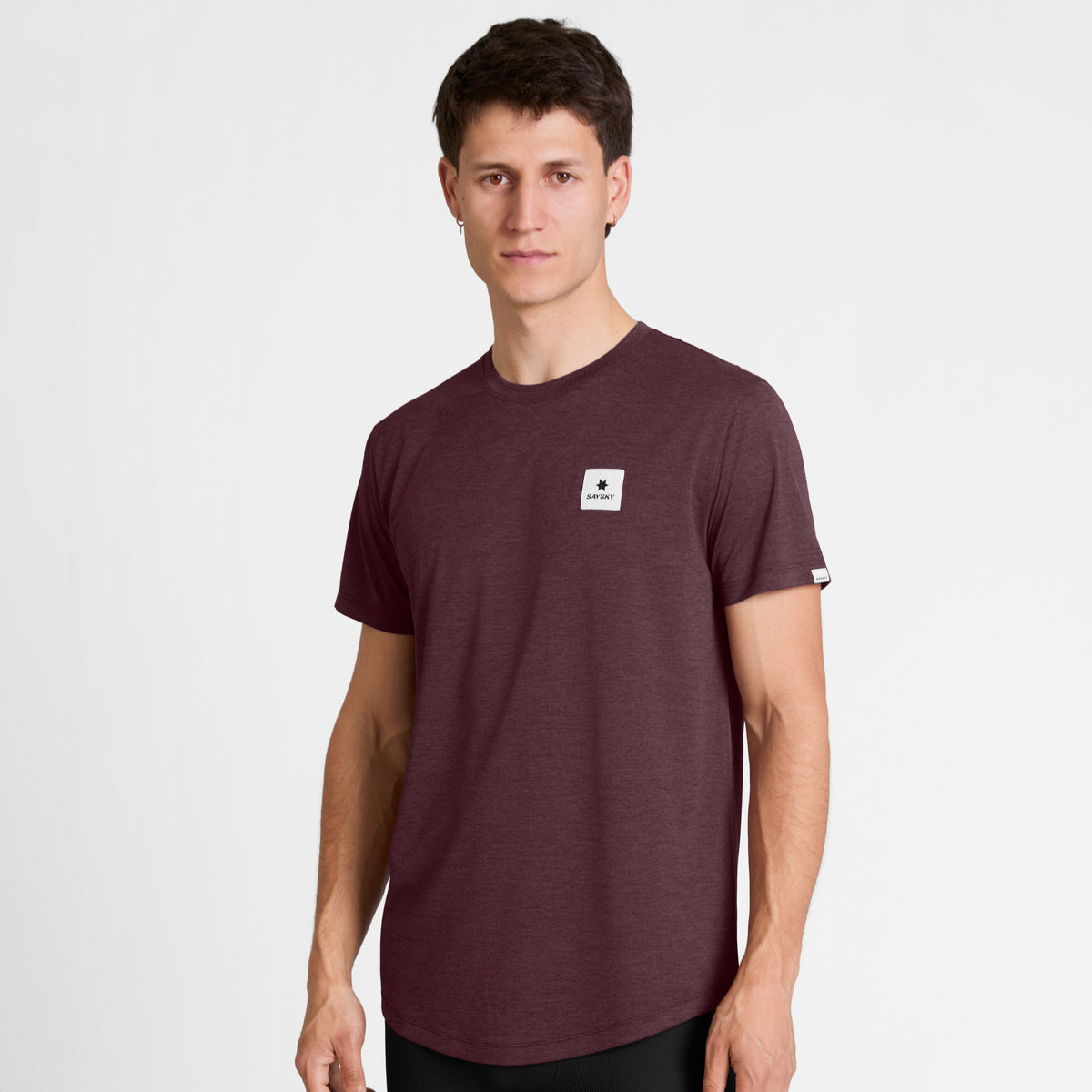 Saysky Clean Combat Pro T-shirt Bourgogne Rouge 5011 SM25004