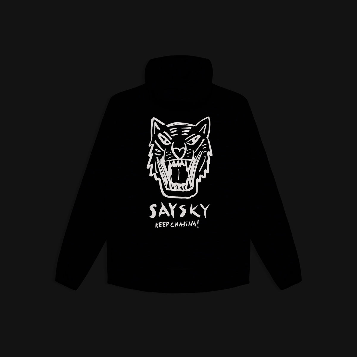 Saysky Tiger Pace Jacket Noir Camo 1080 SM10006