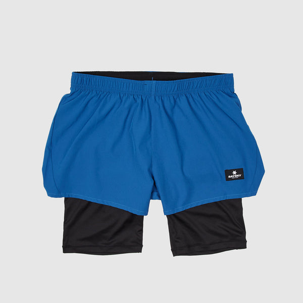 SAYSKY 2 In 1 Pace Shorts 3'' SHORTS NAUTICAL BLUE