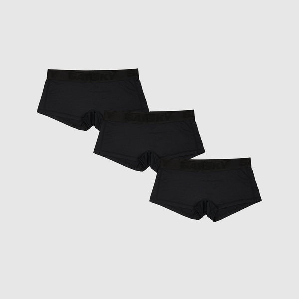 SAYSKY 3-Pack Combat Hot Pants SOUS-VÊTEMENTS BLACK