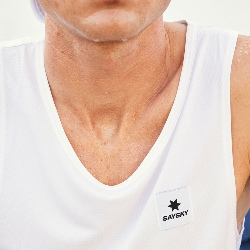 SAYSKY Clean Combat Pro Singlet DÉBARDEUR 101 - WHITE