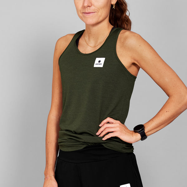 SAYSKY Clean Combat Pro Singlet DÉBARDEUR 301 - GREEN