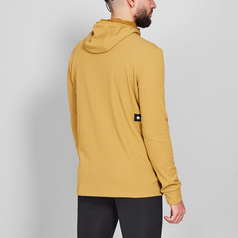 SAYSKY Combat Half Zip Fleece Hoodie POLAIRES 414 - YELLOW