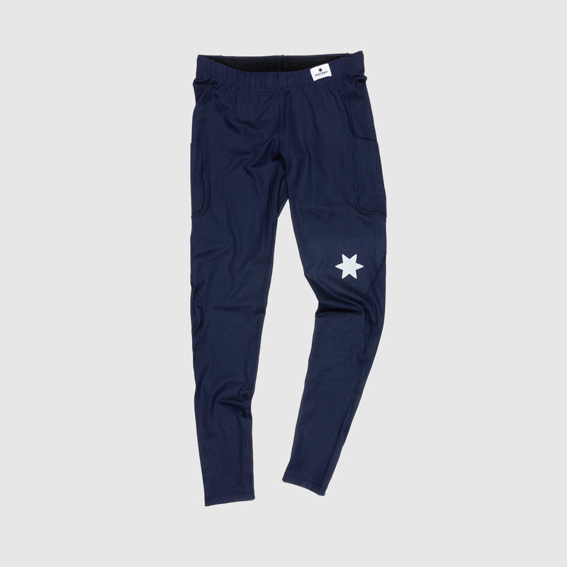 SAYSKY Combat+ Long Tights CUISSARD MARITIME BLUE EMBOSSED