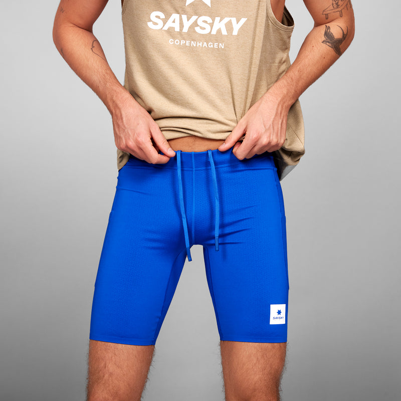 SAYSKY Combat+ Short tights 9'' CUISSARD 204 - BLUE