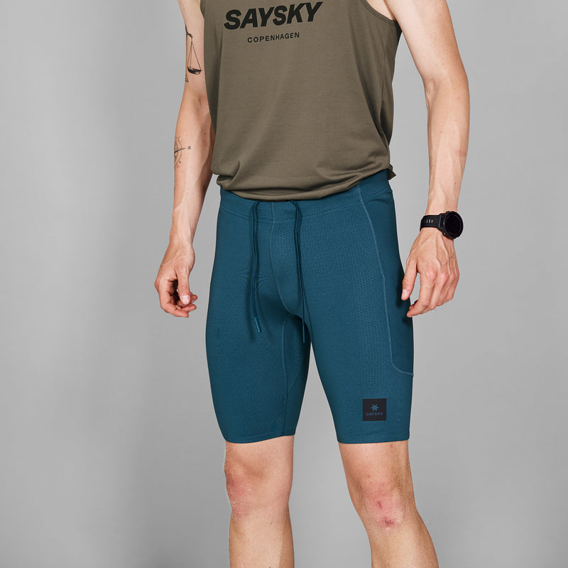 SAYSKY Combat+ Short Tights 9'' CUISSARD 208 - BLUE