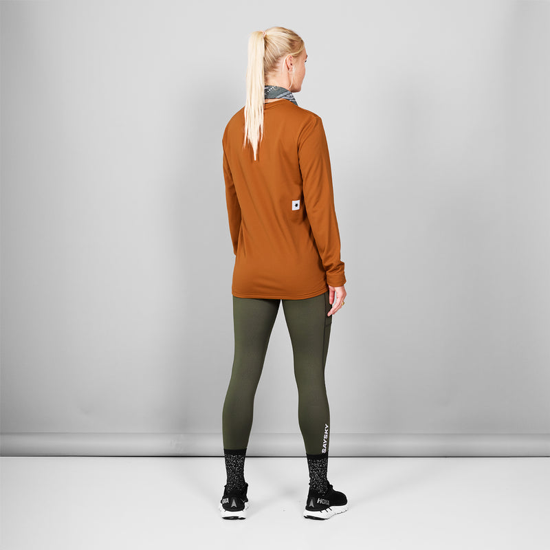 SAYSKY Flow Base Layer LONG SLEEVES 408 - ORANGE