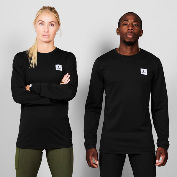 SAYSKY Flow Base Layer LONG SLEEVES 901 - BLACK