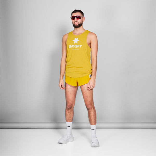 SAYSKY Logo Combat Pro Singlet DÉBARDEUR 4007 - YELLOW