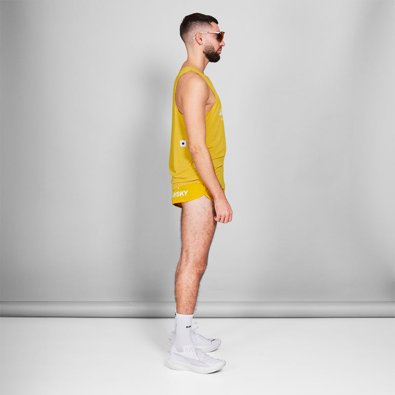 SAYSKY Logo Combat Pro Singlet DÉBARDEUR 4007 - YELLOW