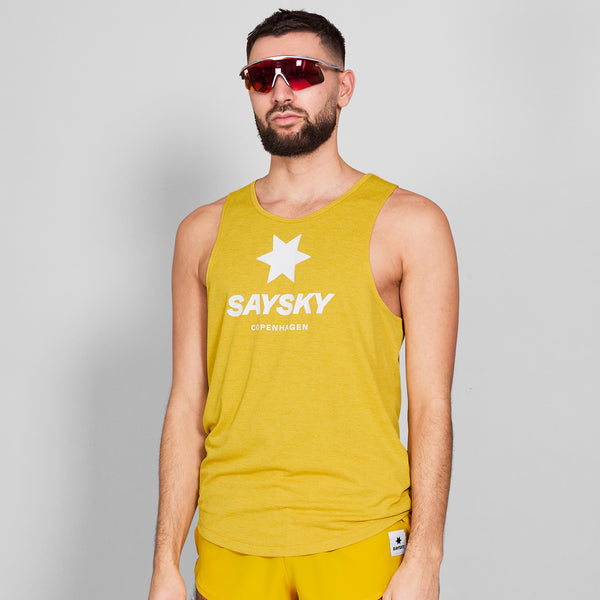 SAYSKY Logo Combat Pro Singlet DÉBARDEUR 4007 - YELLOW