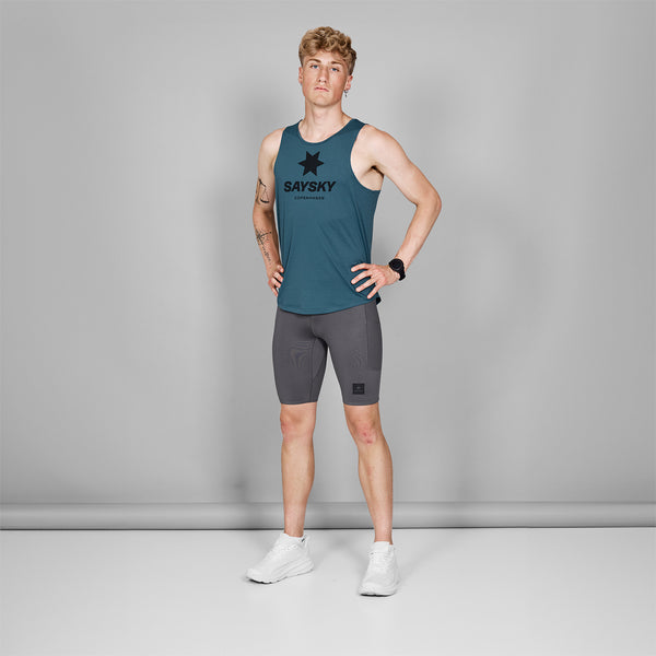 SAYSKY Logo Combat Singlet DÉBARDEUR 2008 - BLUE