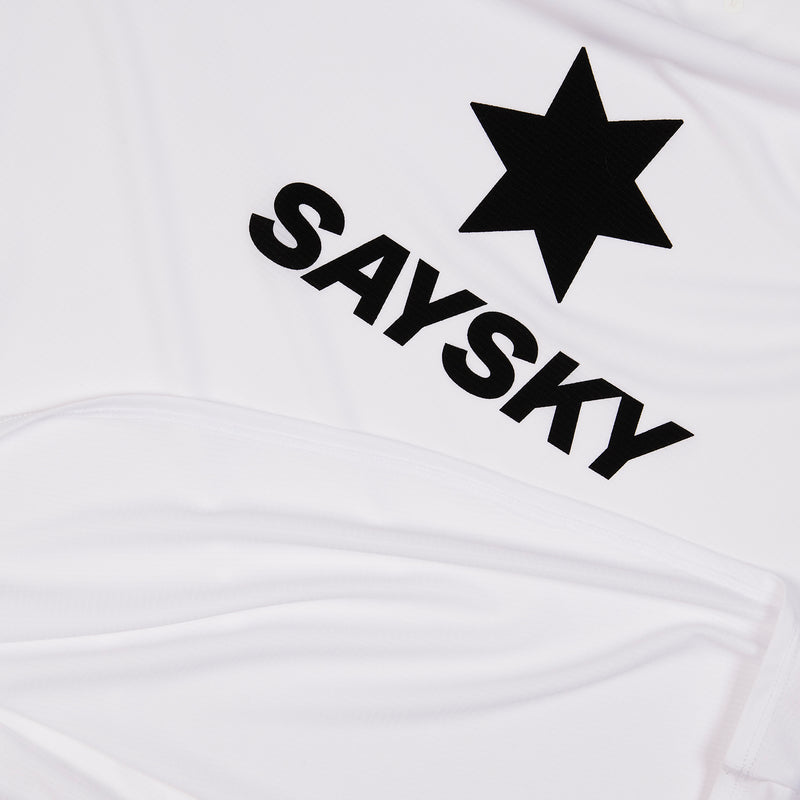 SAYSKY Logo Flow Singlet DÉBARDEUR 101 - WHITE
