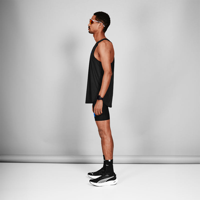 SAYSKY Logo Flow Singlet DÉBARDEUR 902 - BLACK